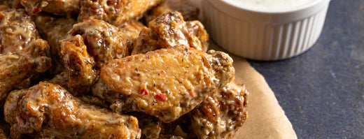 BBQ Fiends Spicy Garlic Parmesan Wings - Char-Griller