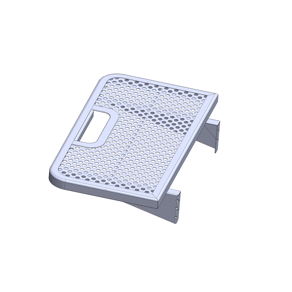 Metal Side Shelf Perforated (3724)